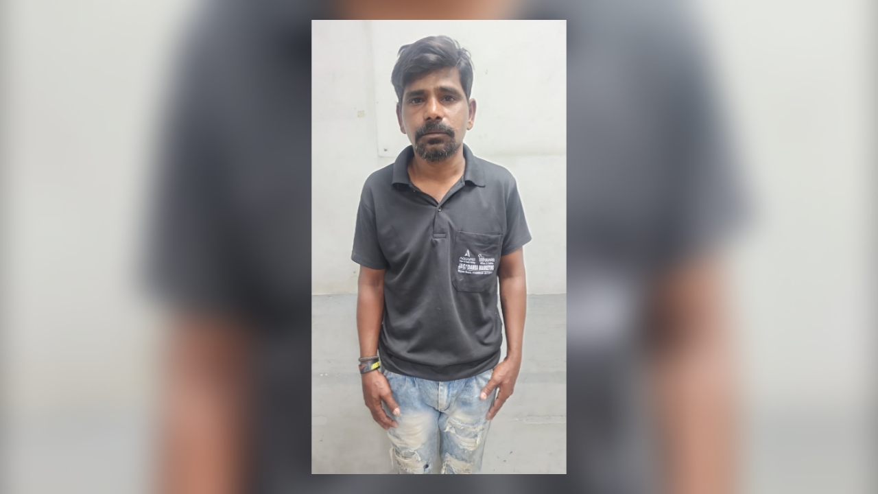 The Police Market on Sunday apprehended Ghouse Pasha, a 39-year-old cook at Happy Homes Hotel in Kukatpally,