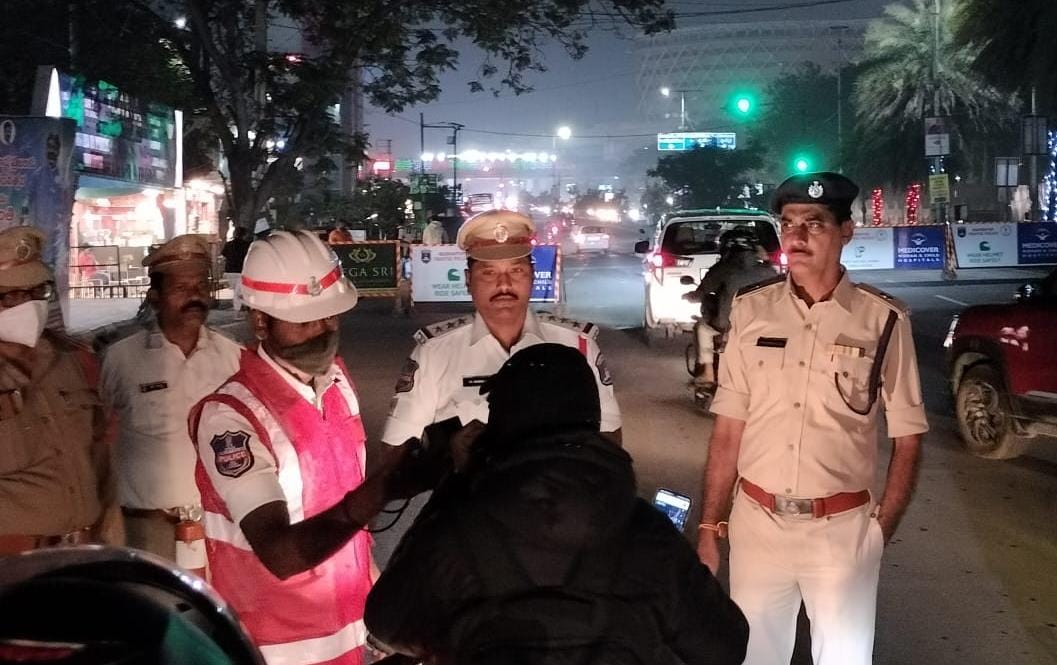 Cyberabad Police Booked Drunk And Drive On New Year