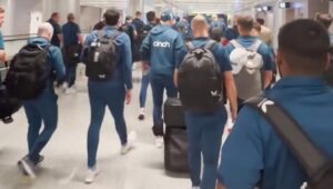 England team lands in Hyderabad for India vs England test match