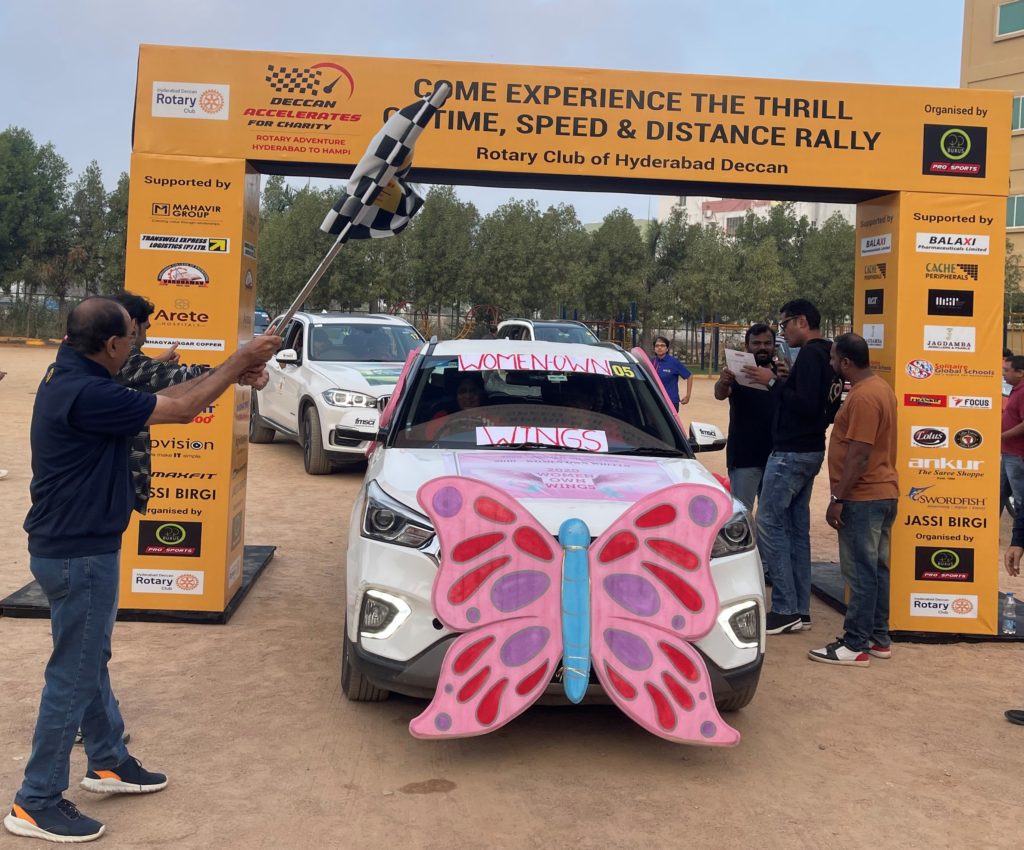 Hyderabad Rotary club hosts car rally to fund diagnostic centre 