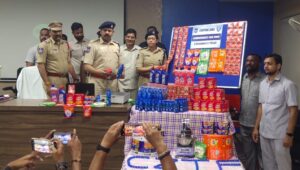 Hyderabad police bust illegal racket, seize Rs. 2 cr worth adulterated goods;