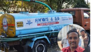Hyderabad Water Tanker Drivers demand for higher fare