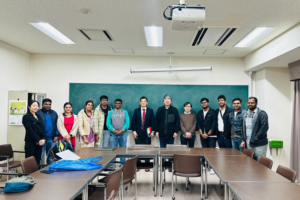 Research Group Of Uoh Visits Japan