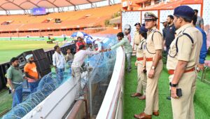 Rachakonda police bolsters security for TATA IPL-2024 Cricket matches at Uppal stadium