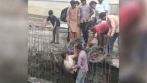 Boy falls into open nala in Macca Colony, residents demand action