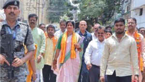 BJP Hyderabad candidate Madhavi Latha, granted Y-security ahead of Lok Sabha polls