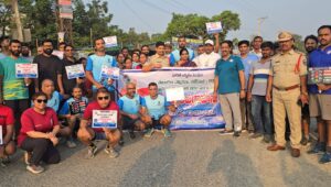 Tellapur residents run for voter awareness ahead of 2024 elections