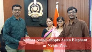 Andhra couple adopts Asian Elephant at Nehru Zoological Park in Hyderabad