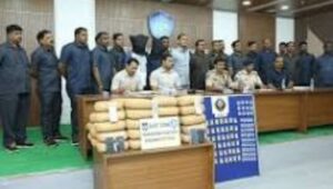 East zone task force arrested drug peddling trio in Secunderabad