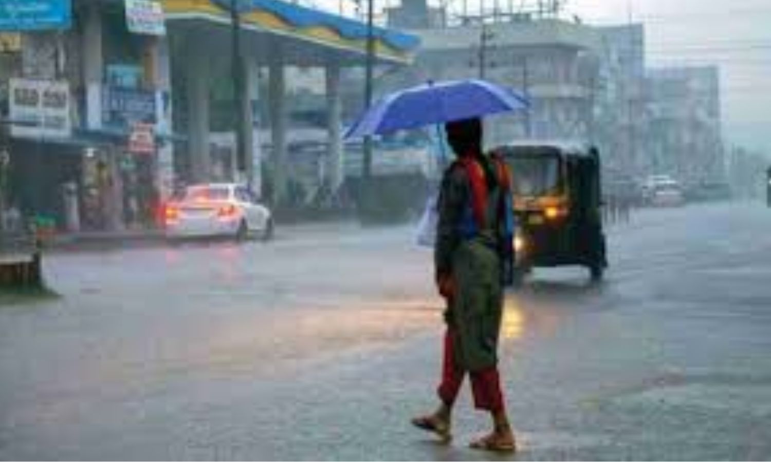Gachibowli Surrounding Areas Receive Rains In Hyderabad