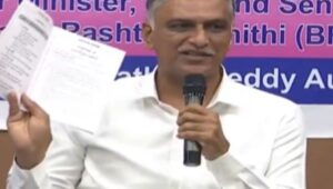 Revanth has roots in Andhra, be aware with our capital: Harish Rao