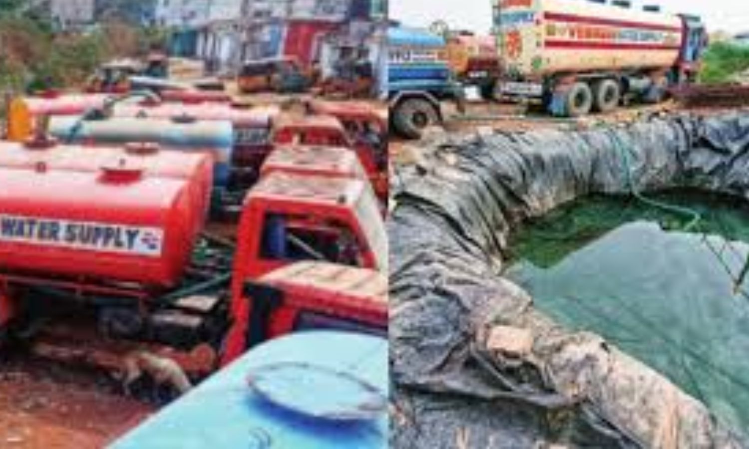 Hyderbadis Used 580 Million Gallons Of Water Per Day Supplied Through Tankers