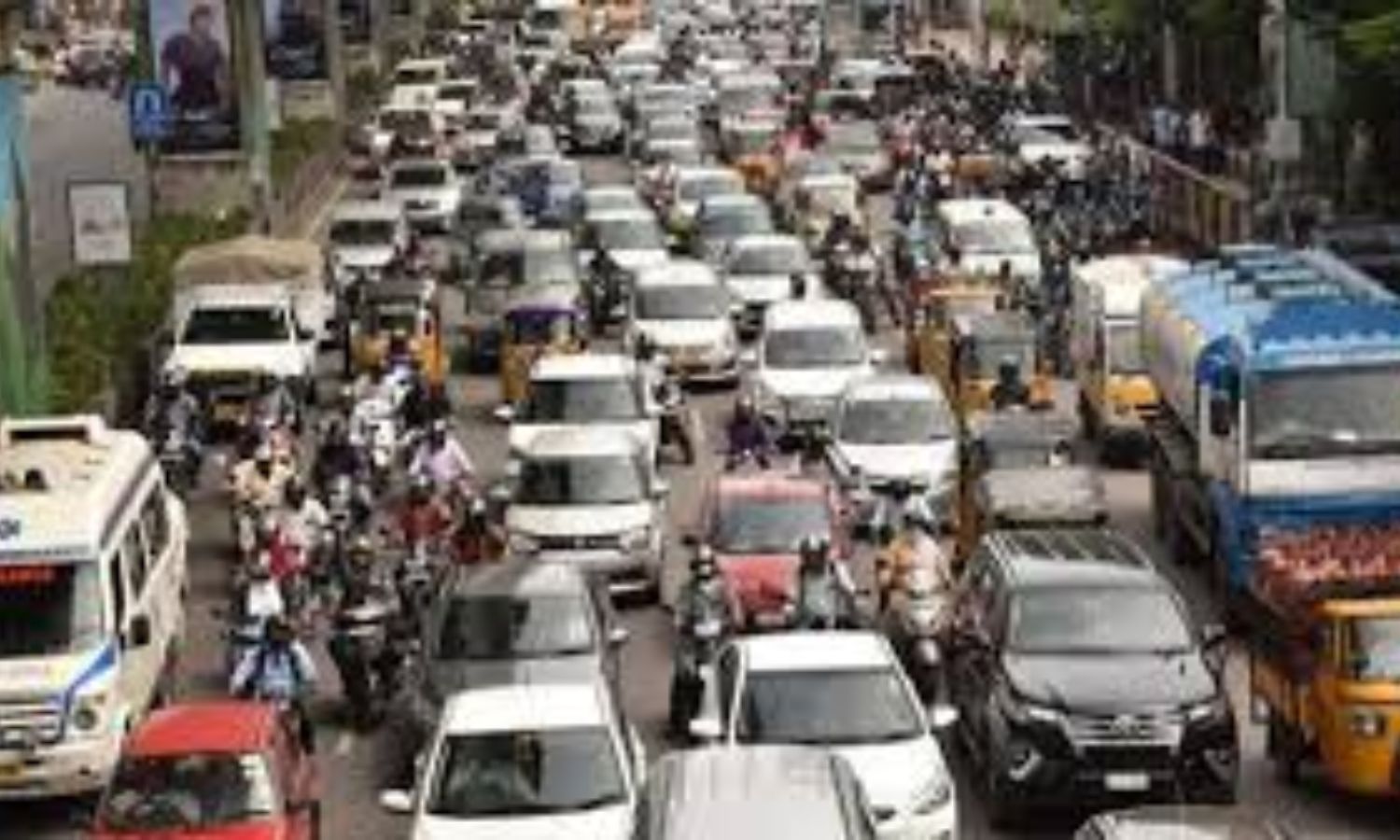 Traffic Restrictions At Upper Tank Bund, Hyderabad For Telangana Formation Day