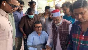 MBT leader Amjed Ullah Khan discharges from Malakpet Hospital