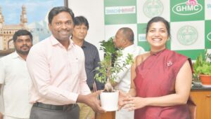 Amrapali Kata, IAS, assumes charge as the new Commissioner of GHMC