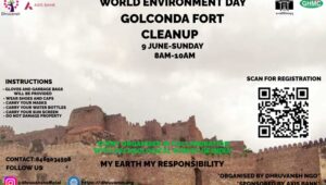 Community organises Golconda Fort cleanup 2024 on June 9