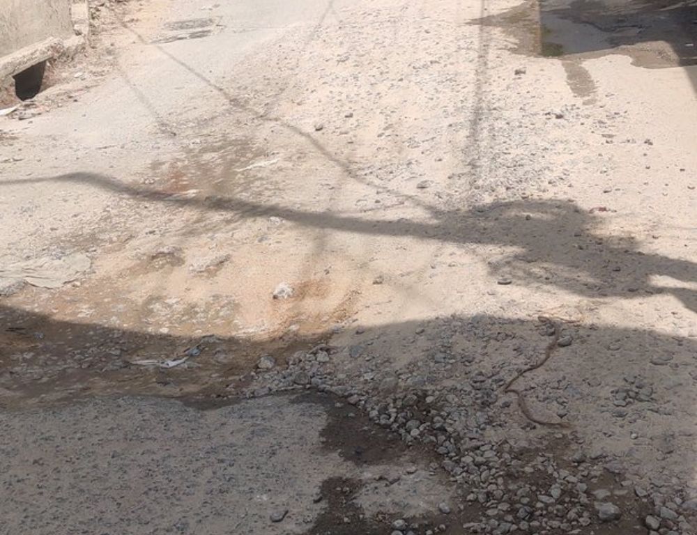 Commuters Struggle With Poor Roads, Sewage Overflow In Tolichowki