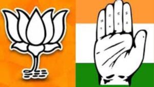 Congress and BJP leads with top vote shares in Telangana