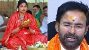 Counting Day: BJP leaders, Kishan Reddy and Madhavi Latha visit temples in Hyderabad