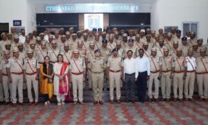 Cyberabad Cp Presents Service Medals