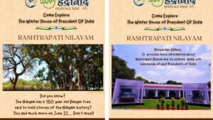 Happy Hyderabad organises visit to Rashtrapati Nilayam on June 22