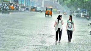 Heavy rain, thunderstorms cause chaos near IT Hub in Hyderabad