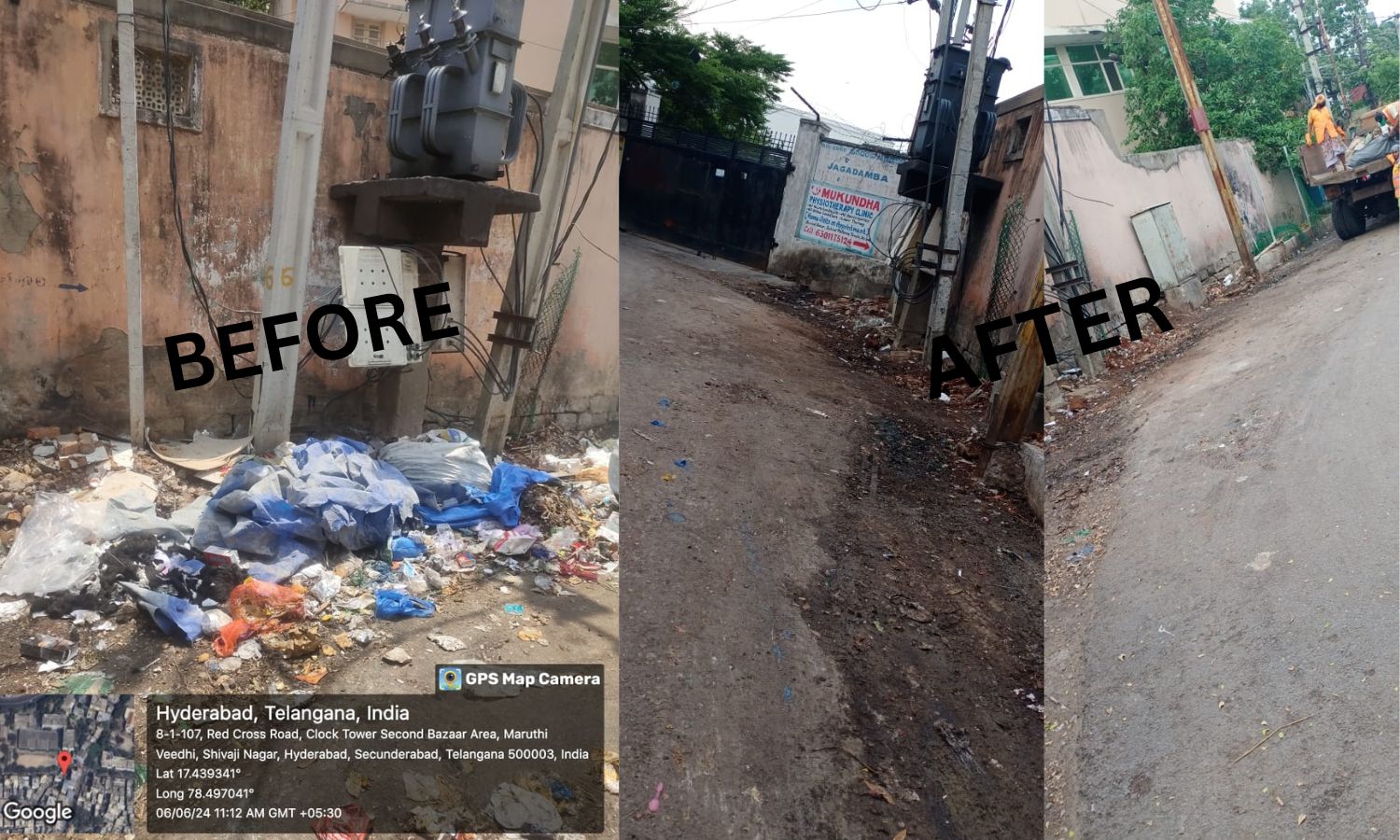 Hyderabad Mail's Report Prompts Ghmc Action; Ayush Office Garbage Heap Swiftly Cleared