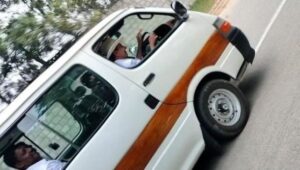KCR surprises all by driving his old Omni van after surgery recovery