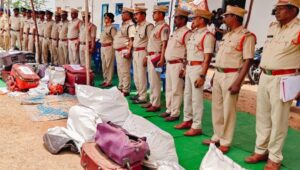 Secunderabad Railway Police destroy Rs. 4 crore worth of ganja on World Anti-Drug Day