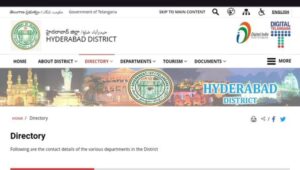 Lack of contact information on official Hyderabad website leaves citizens in limbo