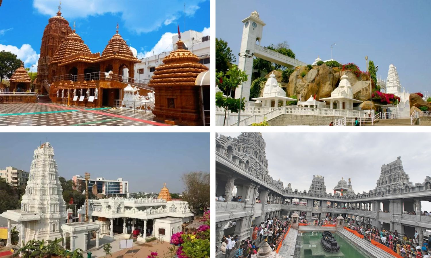 Visit temples of Hyderabad