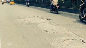 Pothole peril: Tolichowki Road needs immediate repair to ensure safety