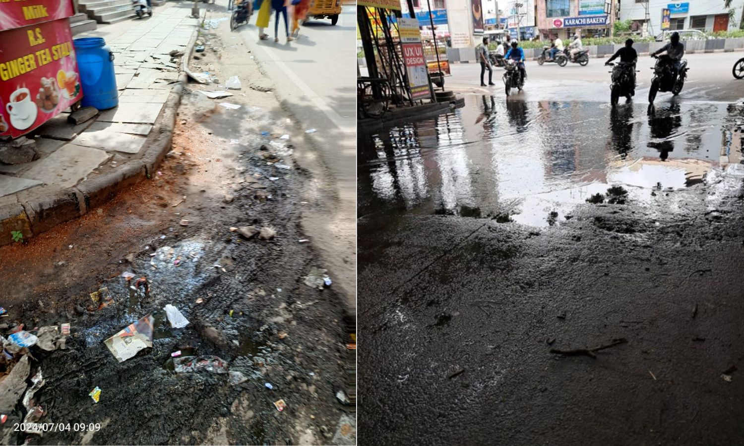 SR Nagar Road Repairs